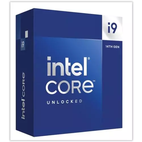 obrázek produktu INTEL cpu CORE i9-14900KF socket1700 Raptor Lake BOX 125W/253W 14.generace (bez chladiče, od 2.4GHz do 6.0GHz, 24x jádro, 48x vlákno, 36M