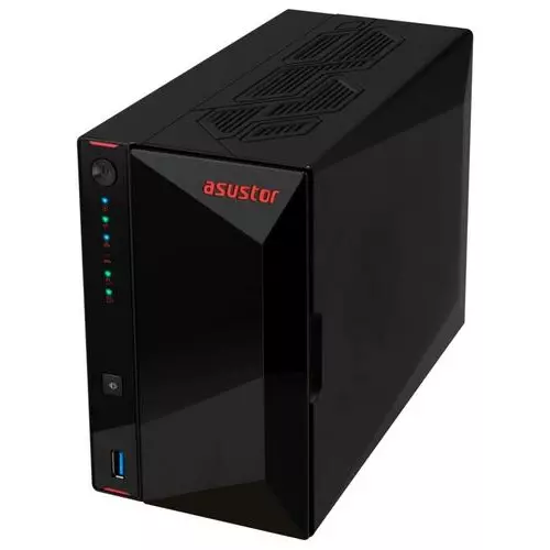 obrázek produktu ASUSTOR NIMBUSTOR 2 (AS5402T) datové úložiště NAS, 2× 2,5\"/3,5\" SATA III, 4× M.2, quad-core 2,0GHz, 4GB DDR4, 2× 2,5GbE LAN, 3× U