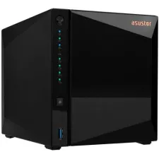 obrázek produktu ASUSTOR DRIVESTOR 4 PRO (AS3304T v2) datové úložiště NAS, 4× 2,5"/3,5" SATA III, quad-core 1,7GHz, 2GB DDR4, 1× 2,5GbE LAN, 3× USB 3