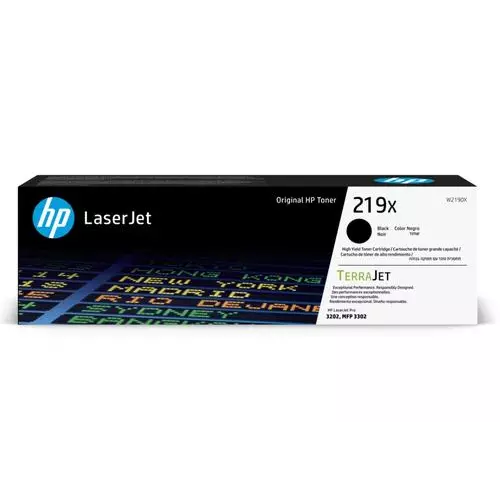 obrázek produktu HP W2190X originální toner černý č.219X cca 3200 str. (black, pro HP 3202, MFP 3302)