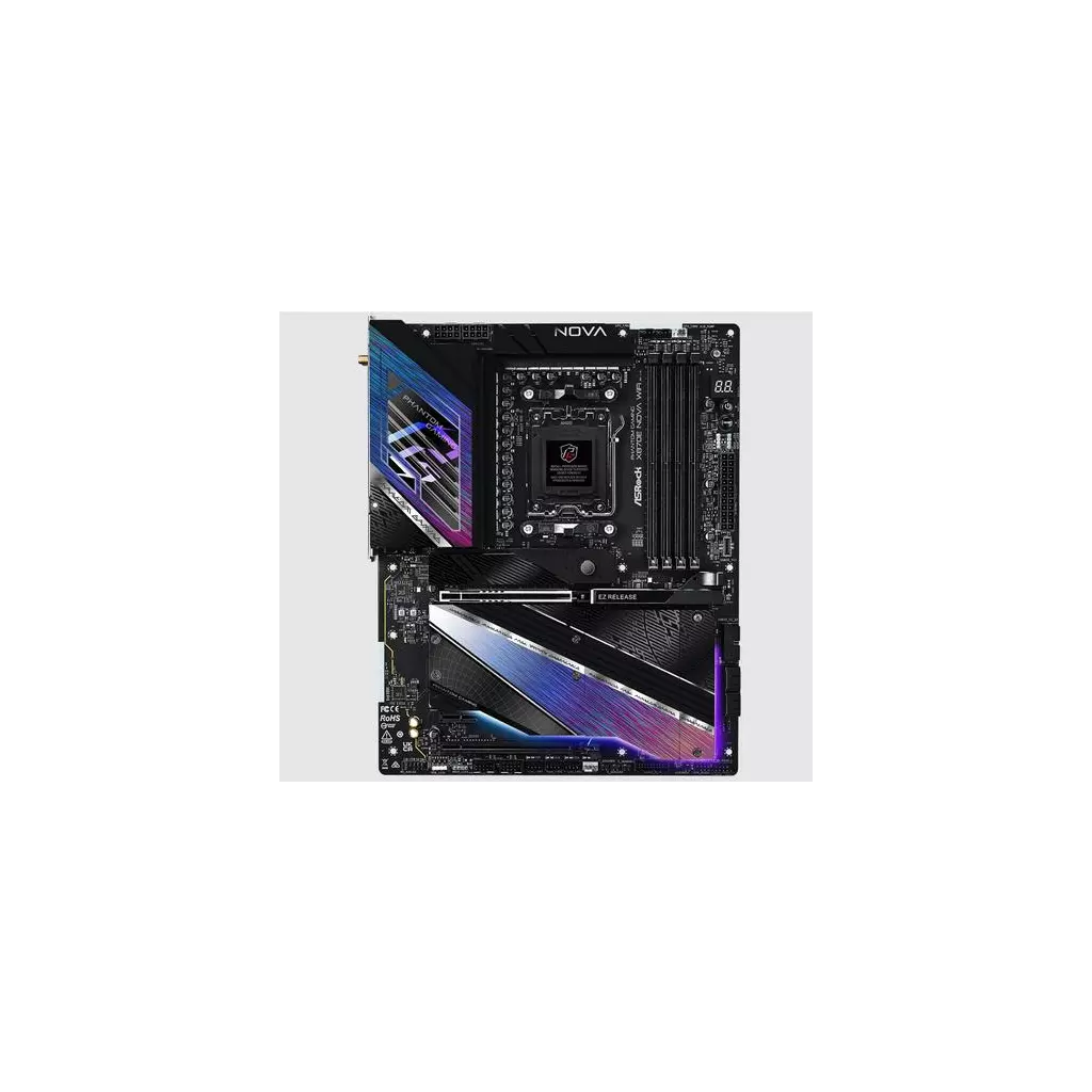 Obrázek produktu ASROCK X870E NOVA WIFI (AM5, amd X870, 4xDDR5, WIFI, ATX)