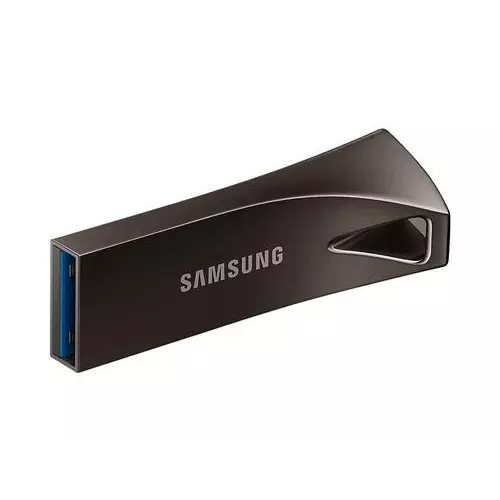 obrázek produktu SAMSUNG BAR PLUS flash 512GB kovový tmavý šedý, USB3.2gen1 flash drive, odolný