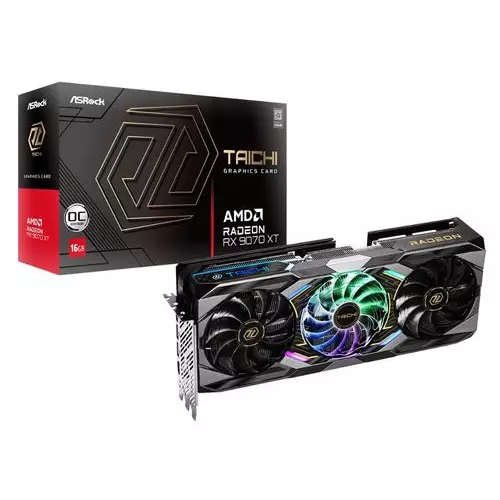 obrázek produktu ASROCK vga AMD Radeon RX 9070XT Taichi 16GO