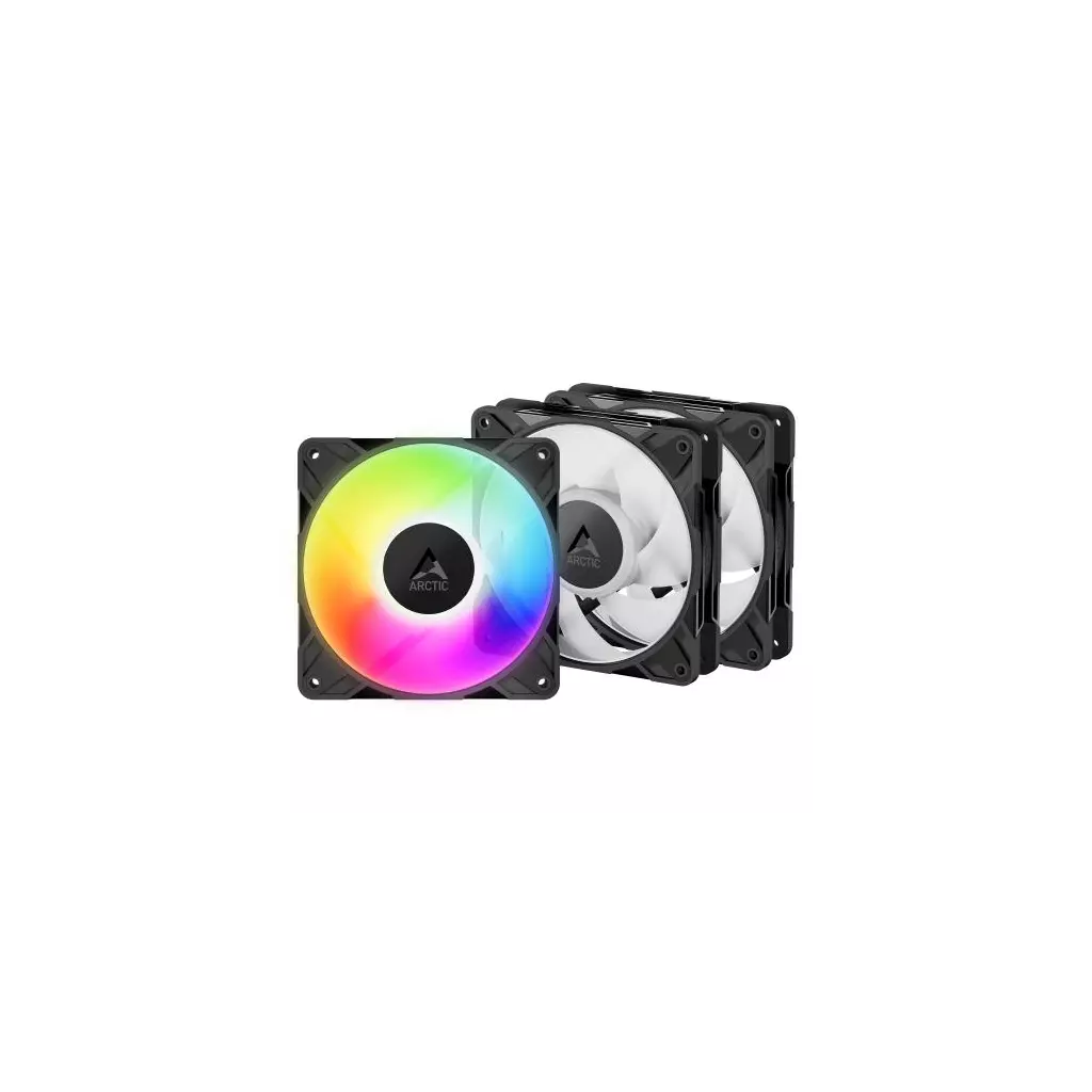 Obrázek produktu ARCTIC P12 Pro A-RGB Value pack (3 ks) ventilátor - 120mm, black