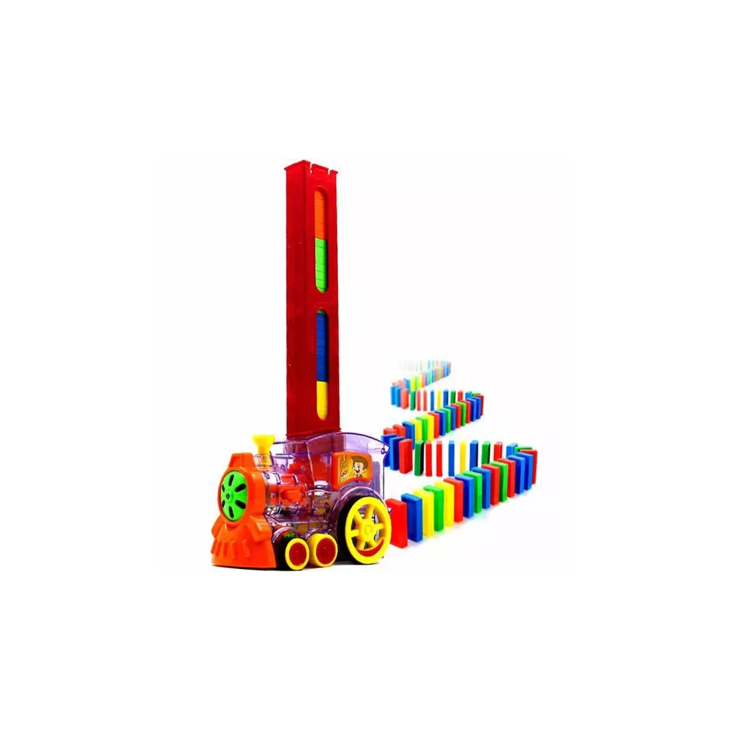 Obrázek produktu Stavěcí domino vláček