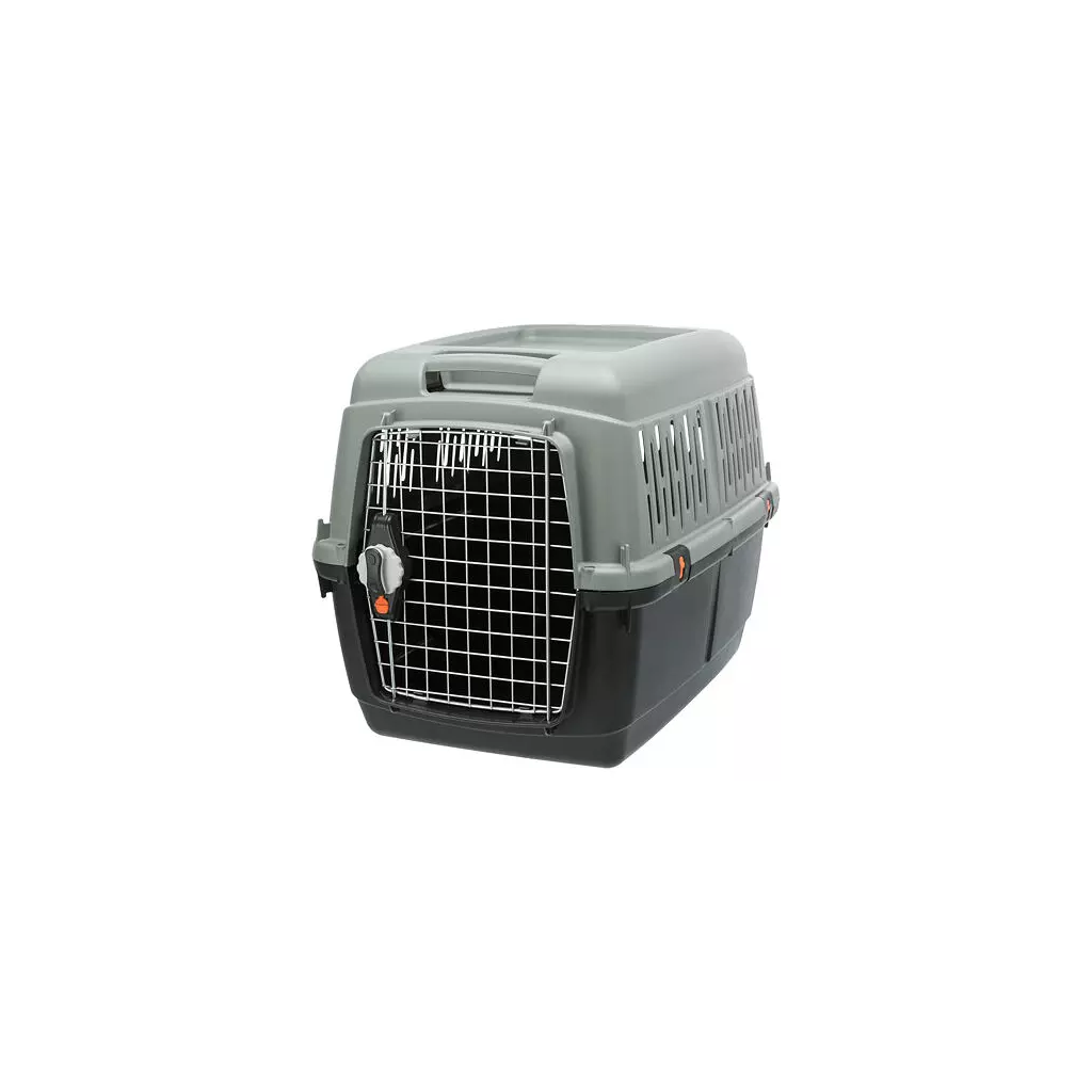 Obrázek produktu Be Eco Giona 4 transportní box, S-M: 50 x 51 x 70 cm, antracit/ šedo-zelená (max. 18kg)