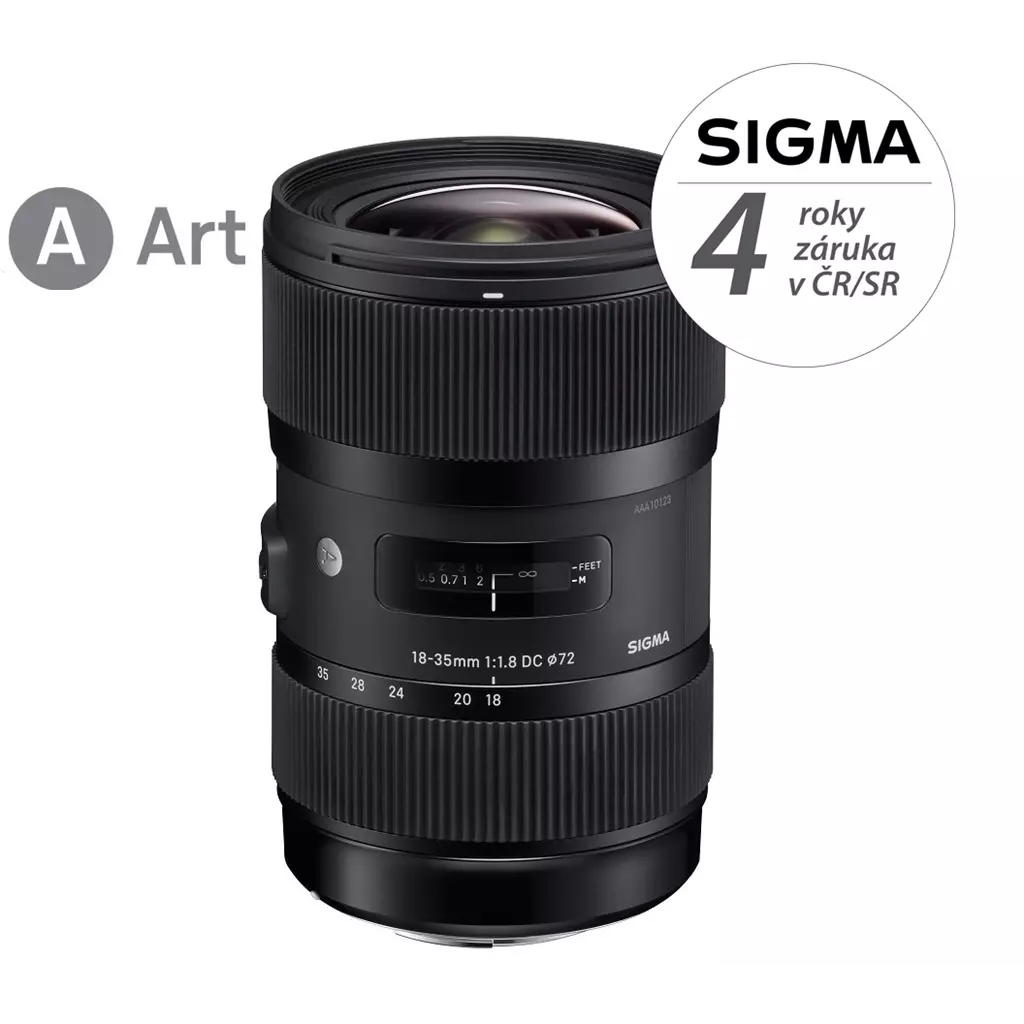 Obrázek produktu SIGMA 18-35mm F1.8 DC HSM Art pro Nikon F