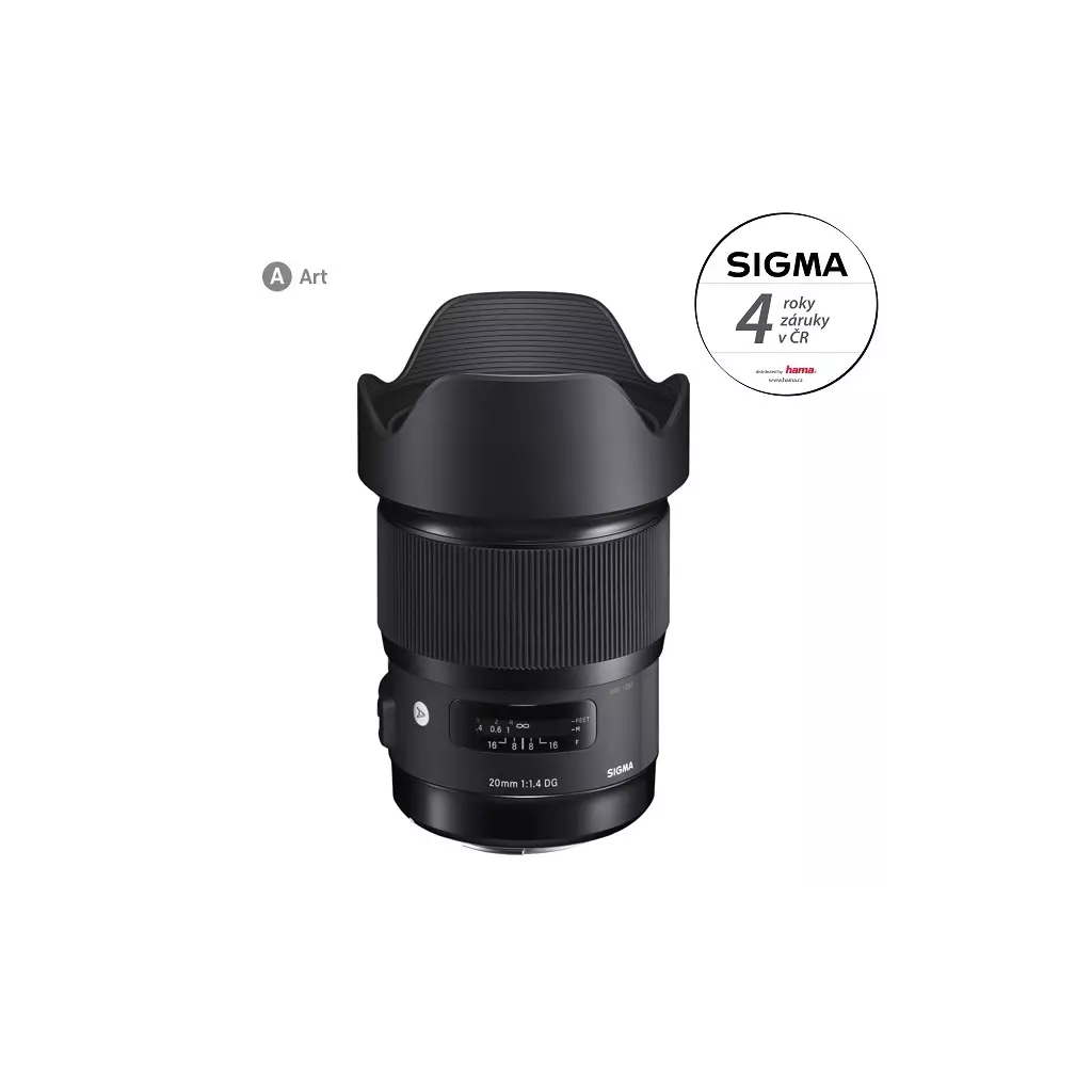 Obrázek produktu SIGMA 20mm F1.4 DG HSM Art pro Nikon F