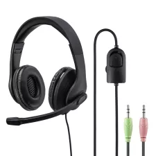 obrázek produktu Hama PC Office stereo headset HS-P200, černý