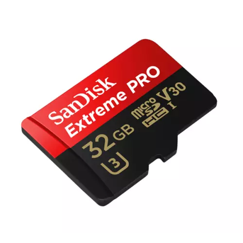 obrázek produktu SanDisk Extreme Pro microSDHC 32 GB  100 MB/s A1 Class 10 UHS-I V30, Adaptér 