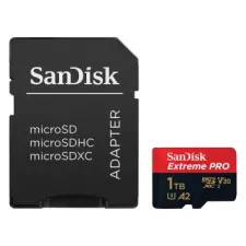 obrázek produktu SanDisk Extreme Pro microSDXC 1 TB 170 MB/s A2 C10 V30 UHS-I U3, adaptér, NÁHRADA 214508