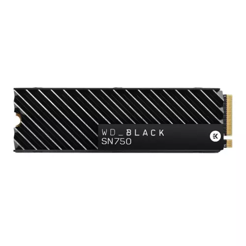 obrázek produktu WD černý SN750 SSD 2 TB s chlazením