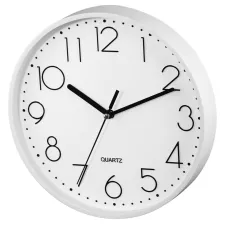 obrázek produktu Hama PG-220, nástěnné hodiny, průměr 22 cm, tichý chod, bílé