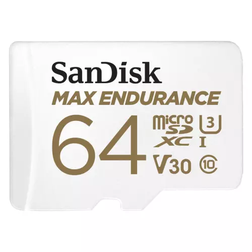 obrázek produktu SanDisk MAX ENDURANCE microSDXC Card s adaptérem 64GB