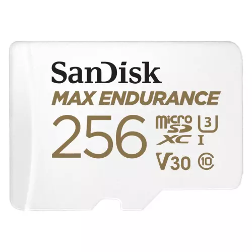 obrázek produktu SanDisk MAX ENDURANCE microSDXCCard s adaptérem 256GB