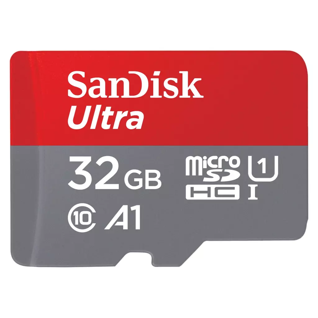 Obrázek produktu SanDisk Ultra microSDHC 32GB 120MB/s  A1 Class 10 UHS-I, s adaptérem