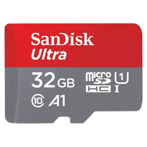 obrázek produktu SanDisk Ultra microSDHC 32GB 120MB/s  A1 Class 10 UHS-I, s adaptérem