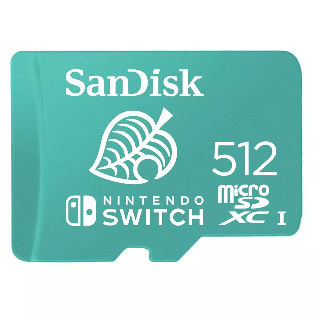 Obrázek produktu Sandisk Nintendo Switch micro SDXC 512GB 100MB/s A1 C10 V30 UHS-1 U4