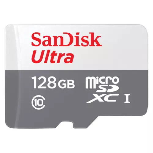 obrázek produktu SanDisk Ultra microSDXC 128GB 100MB/s Class 10 UHS-I, s adaptérem