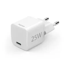 obrázek produktu Hama Eco rychlá USB nabíječka, USB-C PD/QC 25 W, bílá