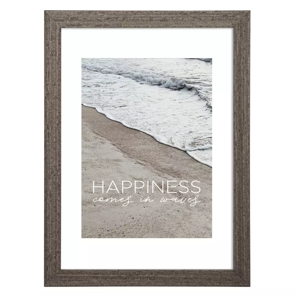 Obrázek produktu Hama rámeček dřevěný WAVES, taupe, 40x50 cm