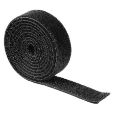 obrázek produktu Hama univerzální stahovací páska, suchý zip, 1 m, černá