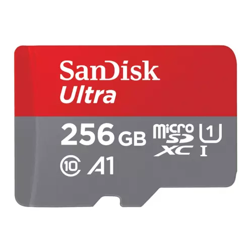 obrázek produktu SanDisk Ultra microSDXC 256 GB + SD Adapter 150 MB/s  A1 Class 10 UHS-I