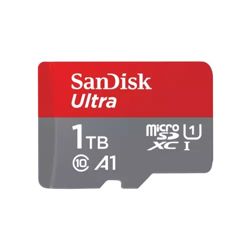 obrázek produktu SanDisk Ultra microSDXC 1TB + SD Adapter 150 MB/s  A1 Class 10 UHS-I