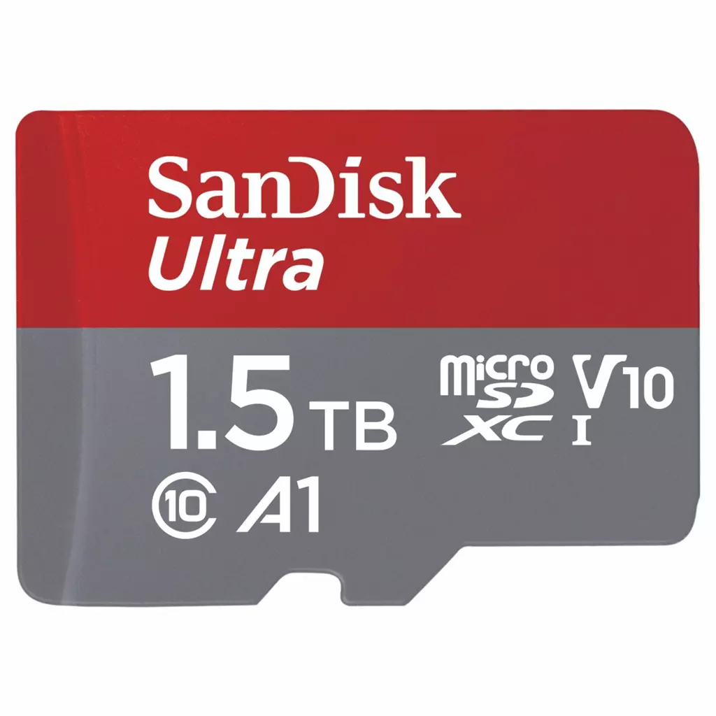 Obrázek produktu SanDisk Ultra microSDXC 1,5 TB + SD Adapter 150 MB/s A1 Class 10 UHS-I