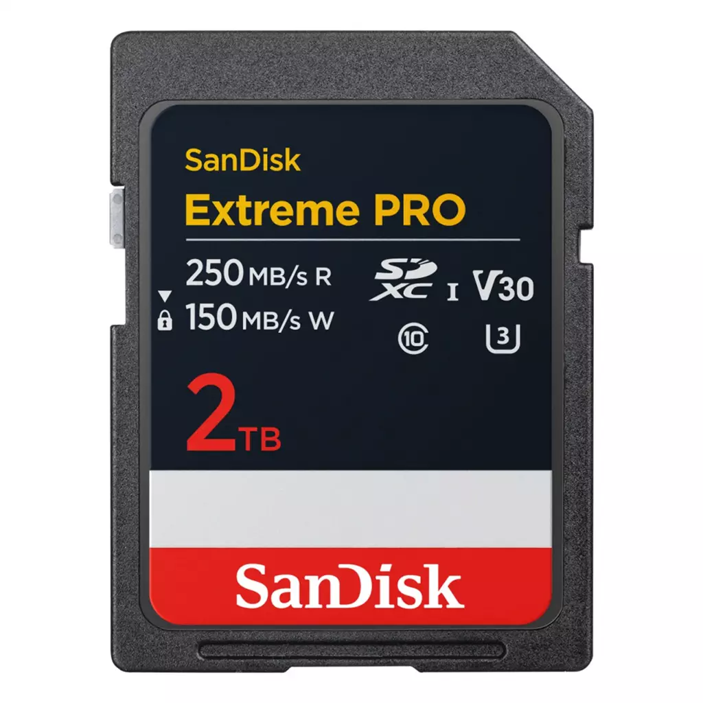 Obrázek produktu SanDisk Extreme PRO SDXC 2 TB Up to 250 MB/s and 150 MB/s, UHS-I Card