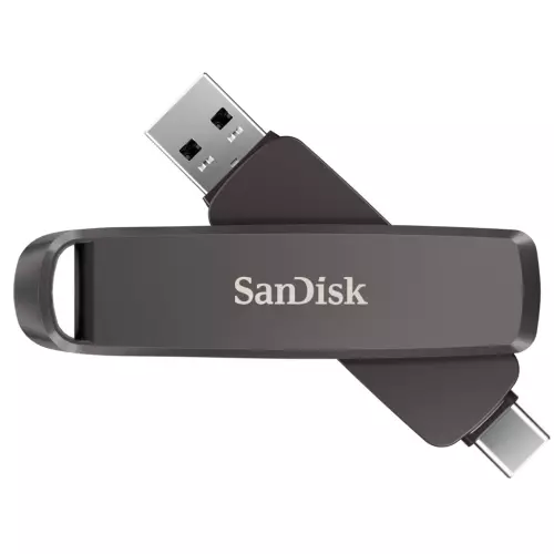 obrázek produktu Sandisk Extreme pro Dual Drive 512 GB, Metal Dual Drive,1000/900 MB/s, USB Type C + Type A