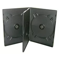obrázek produktu COVER IT box na 4ks DVD médií/ 19mm/ černý/ 5pack