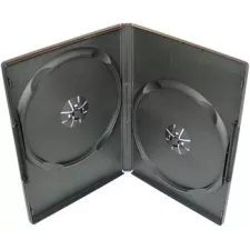 obrázek produktu COVER IT Krabička na 2 DVD 9mm slim černý 10ks/bal