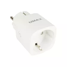 obrázek produktu UMAX chytrá zásuvka U-Smart Wifi Plug Mini/ Wi-Fi/ 1x zástrčka/ Amazon Alexa/ Google Assistant/ Android/ iOS/ bílá