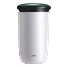 obrázek produktu UMAX chytrá láhev Cooling Cup C2 White/ upozornění na pitný režim/ objem 220ml/ provoz 30 dní/ USB/ ocel