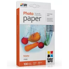 obrázek produktu ColorWay fotopapír/ matný 190g/m2, 10x15 / 100 ks