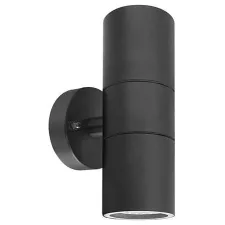 obrázek produktu IMMAX NEO PARED double Smart černé bodové nástěnné svítidlo venkovní 2xGU10 RGB, CCT, Wi-Fi, TUYA
