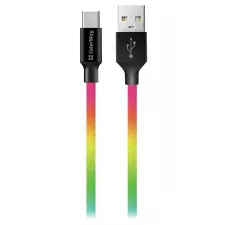 obrázek produktu ColorWay USB-C kabel 1m 2.4A, vícebarevný