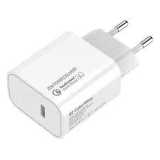 obrázek produktu COLORWAY 1x USB-C/ síťová nabíječka/ 20W/ 100V-240V/ Bílá