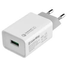 obrázek produktu COLORWAY 1x USB/ síťová nabíječka/ 18W/ 100V-240V