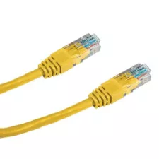 obrázek produktu DATACOM Patch cord UTP CAT6 0,25m žlutý
