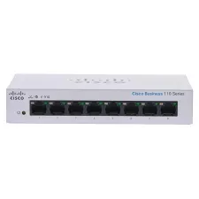 obrázek produktu Cisco CBS110-8T-D-EU 8-port GE Unmanaged Switch, Desktop