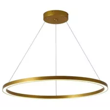 obrázek produktu IMMAX NEO FINO SMART závěsné svítidlo 1 kruh, 80cm, 60W, zlaté, Zigbee 3.0, TUYA