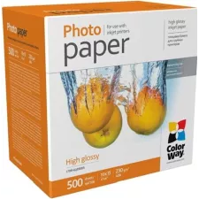 obrázek produktu COLORWAY fotopapír/ high glossy 230g/m2, 10x15/ 500 kusů
