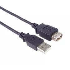 obrázek produktu PremiumCord prodlužovací kabel USB2.0 A-A (A-M/A-F)/ 5m/ šedé