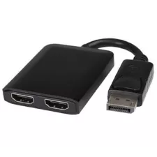 obrázek produktu PremiumCord MST adaptér DisplayPort 1.2 - 2x HDMI, rozšíření+zrcadlení+2 obrazy, 4K*2K@60Hz