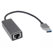 obrázek produktu PremiumCord adaptér USB3.0 -> LAN RJ45 ETHERNET 10/100/1000 MBIT Aluminium