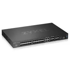 obrázek produktu Zyxel XGS4600-32F, 32-port Managed Layer3+ Gigabit switch, 24x Gigabit SFP + 4x Gigabit dual personality (RJ45/SFP) + 4x