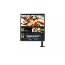 obrázek produktu LG MT IPS LCD LED 28\" 28MQ780 - NanoIPS, 2560x2880, HDMI, DP, USB-C, USB 3.0, ergonomicky stojan
