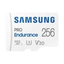 obrázek produktu Samsung PRO Endurance/micro SDXC/256GB/100MBps/UHS-I U3 / Class 10/+ Adaptér